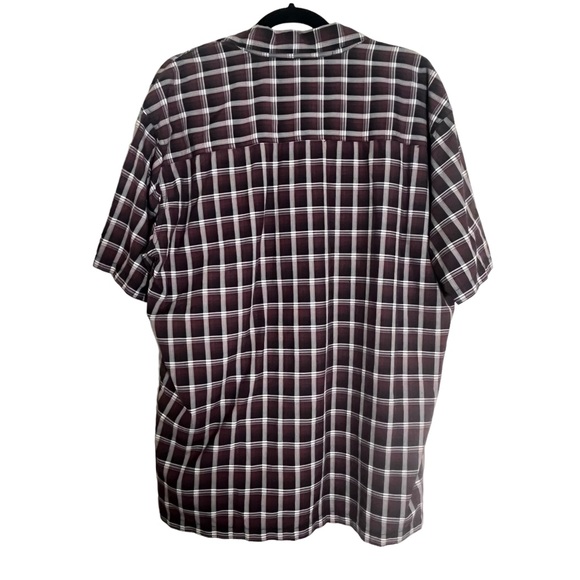 KUHL Plaid Short Sleeved Button Down Shirt size XL - Picture 3 of 10